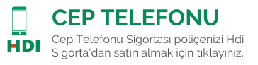 Hdi Sigorta Cep Telefonu sigortası satın al